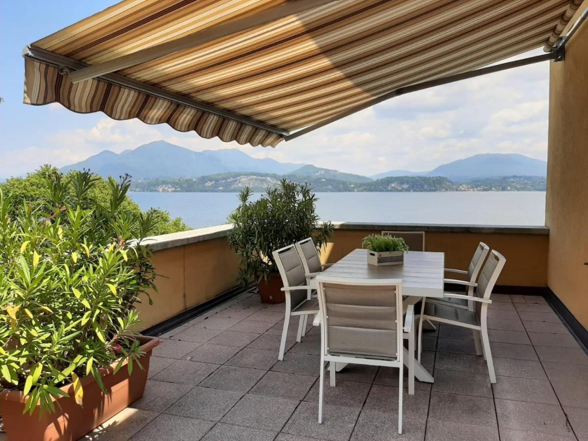 Bmp Apartment Gioiosa 1 Terrazza Vista Lago Belgirate Exterior photo